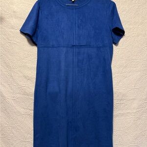 Elegant Blue Women's Dress